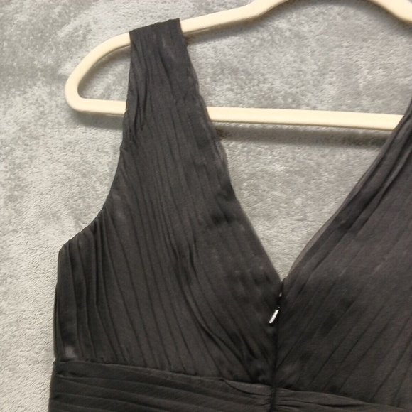 MONIQUE LHULLIER BRIDESMAIDS Women Pleated Dress Knee Length Black Size 2 - Picture 12 of 12